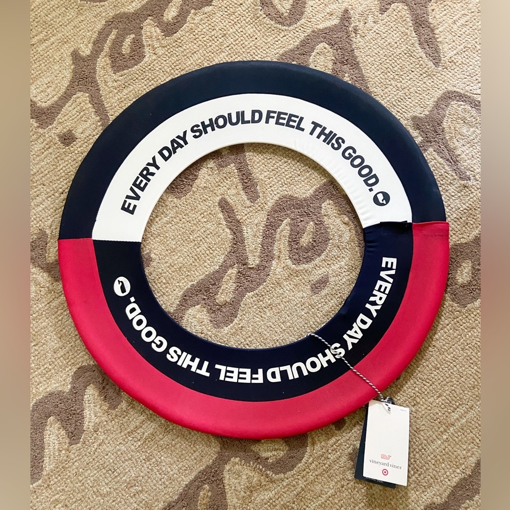 Vineyard Vines Flying Disk, red white blue